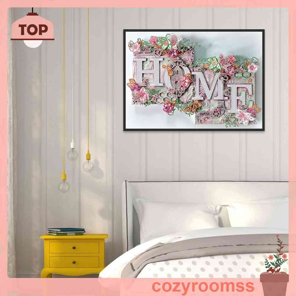 Bộ Tranh Đính Đá 5D Họa Tiết Độc Đáo DIY Dùng Trang Trí Nhà Cửa