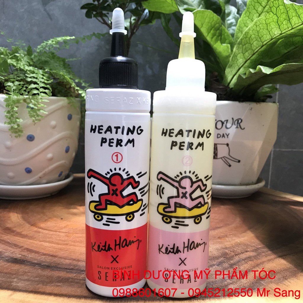 Thuốc uốn lạnh Heating Peram Seraz 150ml/150ml (2026)