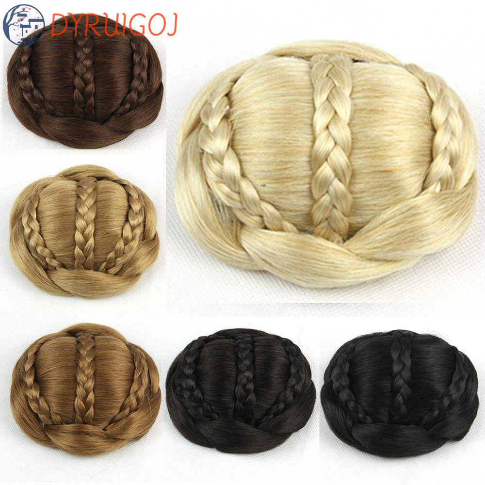 Búi Tóc Giả Bằng Sợi Tổng Hợp Cách Nhiệt Dành Cho Nữ DYRUIDOJ