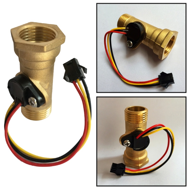 Công Tắc Cảm Biến Lưu Lượng Nước DN15 1 / 2 &quot;DC5-18V Chuyên Dụng