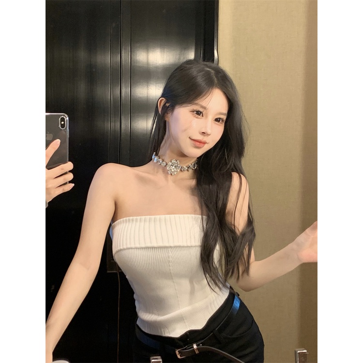 Áo Tank Top Màu Trơn Thiết Kế Mới Thời Trang Mùa Hè Dành Cho Nữ