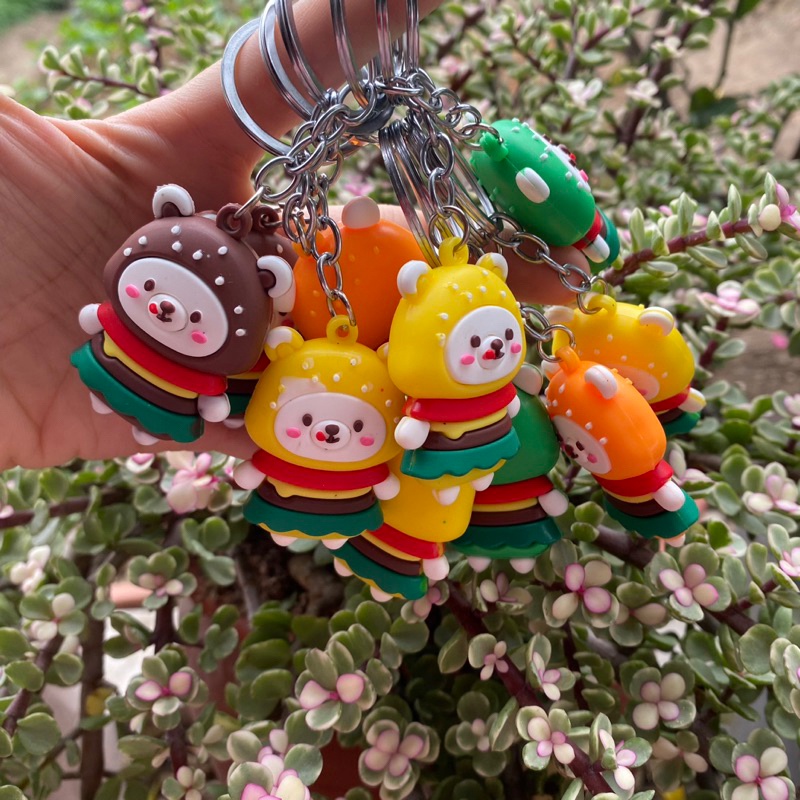 Móc Khoá Dẻo Hoạt Hình _LL