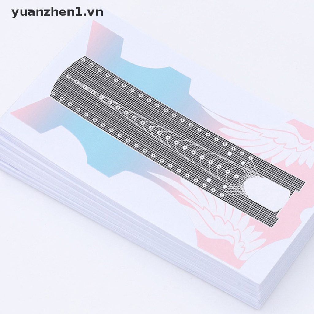 Set 100 Miếng Dán Hỗ Trợ Nối Dài Móng Tay Chuyên Nghiệp