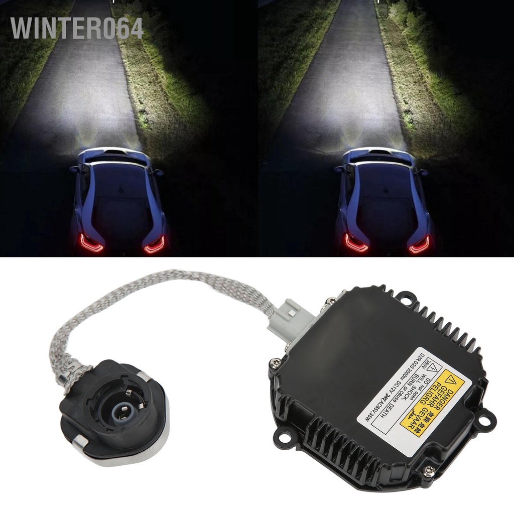 Winter064 Bóng Xenon HID Đen 28474‑89904 Mô-đun Điều Khiển Đèn Pha Thay Thế Cho Nissan 350Z 370Z Altima Maxima Murano Rogue