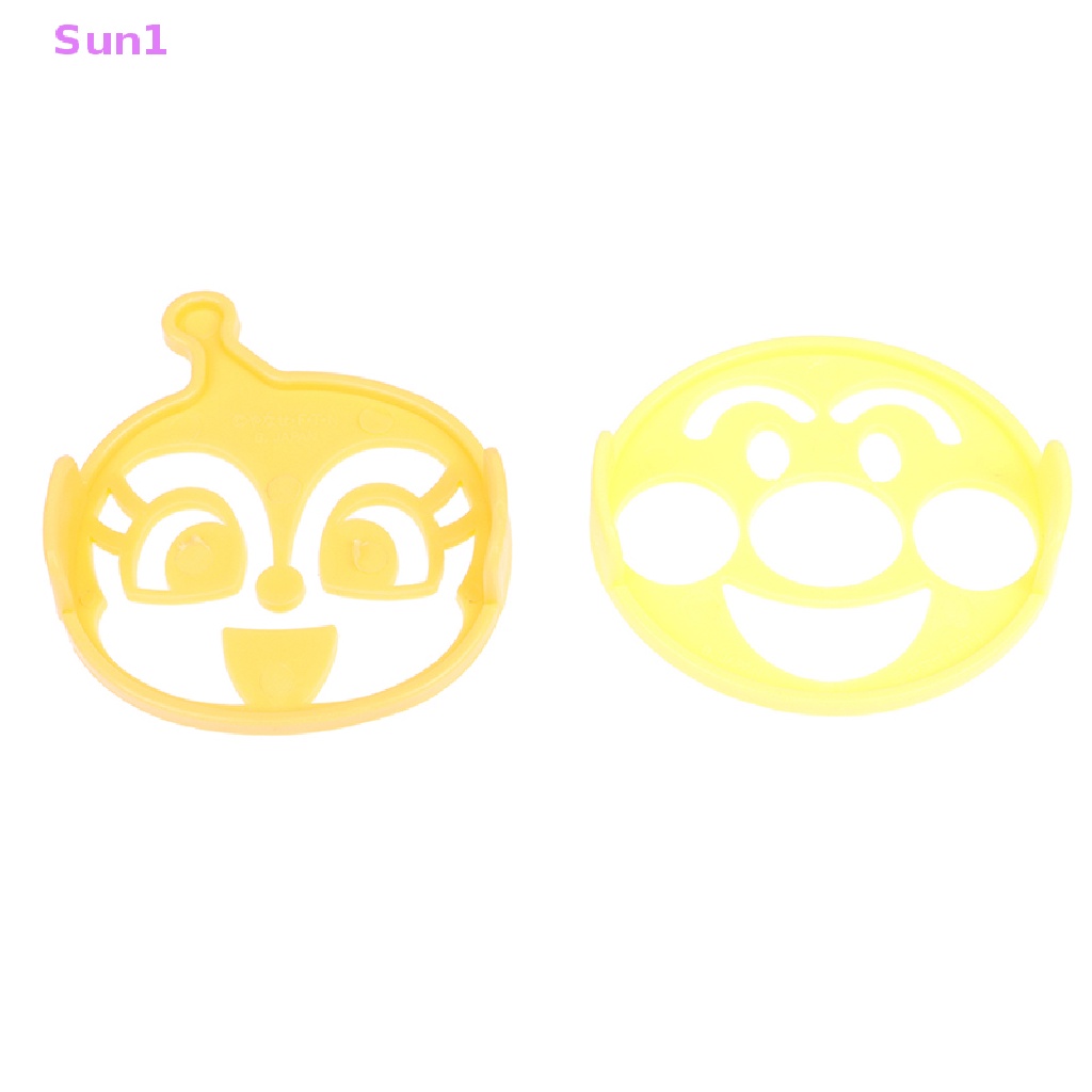 Sun1 &gt; Khuôn Làm Cơm Nắm Hình Anpanman Mặt Cười Rong Biển Siêu Dễ Thương