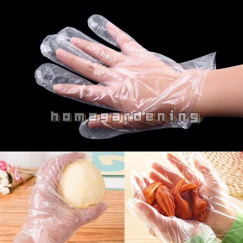 100 Găng Tay Trong Suốt Dùng Một Lần Thân Thiện Với Môi Trường