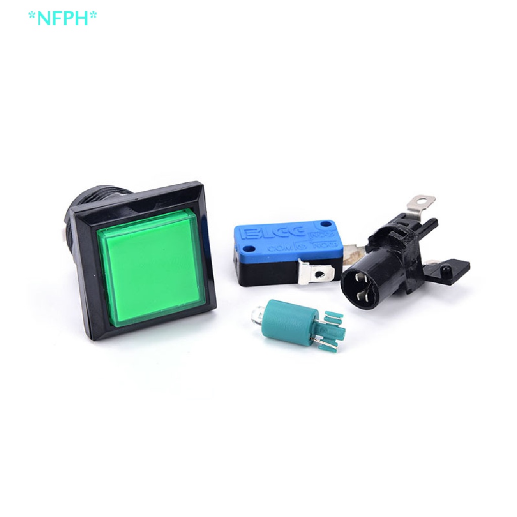 Nút Nhấn 33mm Có Đèn LED Cho Máy Chơi game Mới