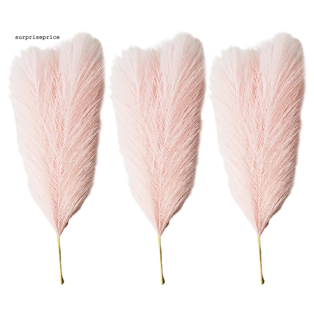 Set 3 Nhánh Cây Nhân Tạo 5 Nhánh Nhiều Màu Sắc Trang Trí Phòng Khách / SPA