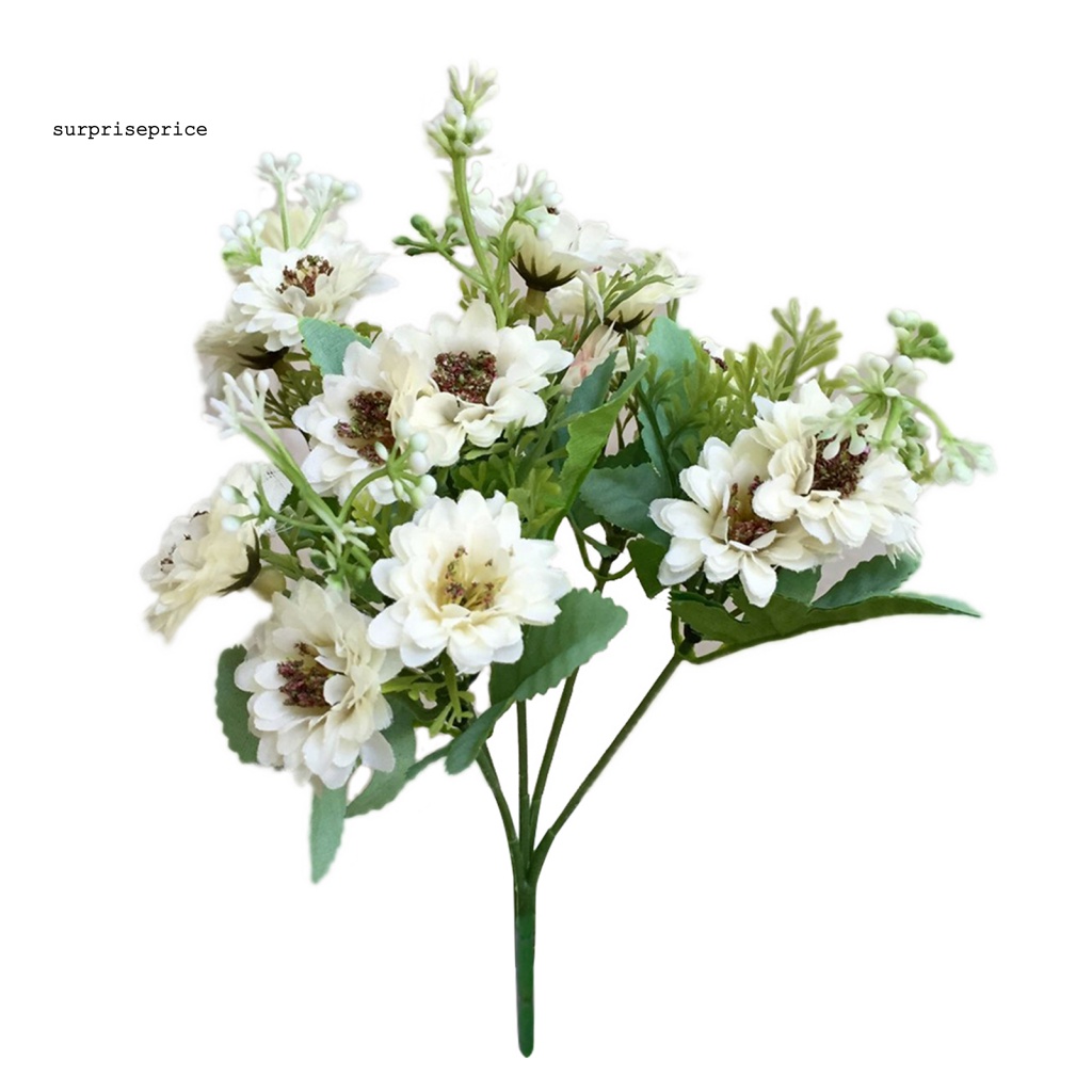 1 Bông Hoa Cúc Nhân Tạo Trang Trí Tiệc Cưới / Sân Khấu DIY