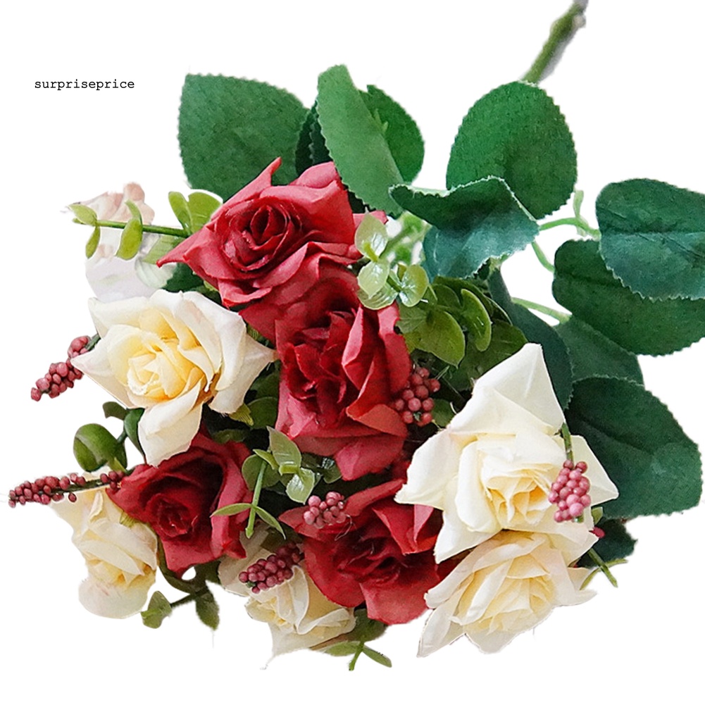 1 Bông Hoa Nhân Tạo Dùng Cho Trang Trí Tiệc Cưới, Sân Khấu