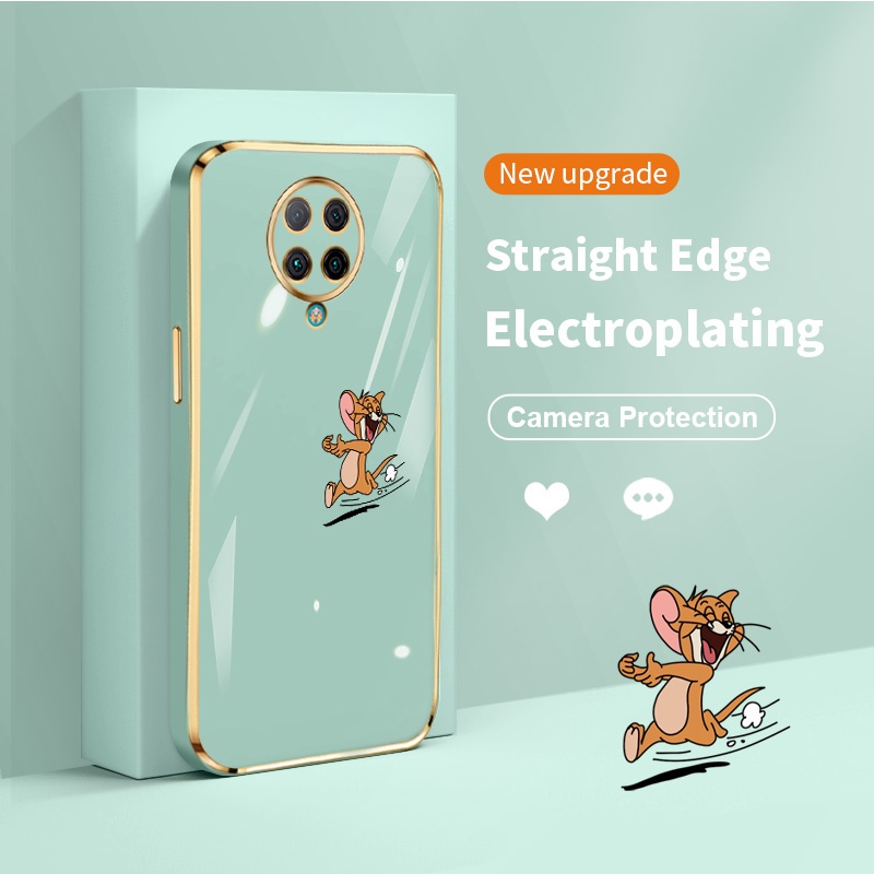 Ốp Điện Thoại TPU Silicon Mềm Họa Tiết Tom Và Jerry Bảo Vệ Lens Cho Redmi K30 Pro Zoom K30 Ultra Poco F2 Pro