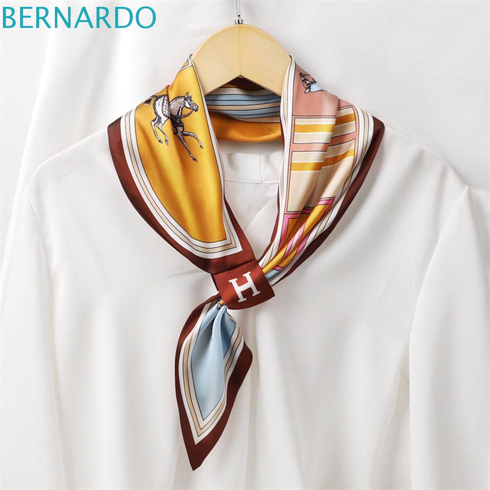 Băng Đô Cài Tóc Bằng Lụa Họa Tiết Kẻ Sọc / Ngựa Phong Cách Vintage Hàn Quốc Cho Nữ