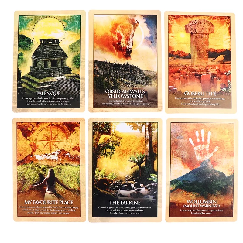 Earth Power Oracle Cards Tarot Prophecy Divination Deck