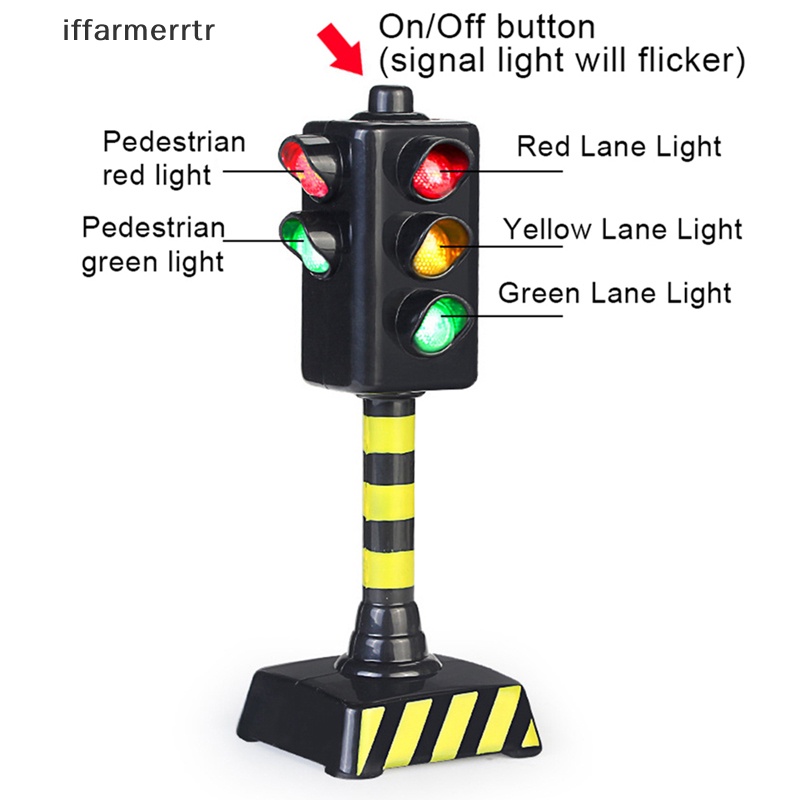 Camera Đồ Chơi Mini Có Đèn LED Và Nhạc Hình Biển Báo Giao Thông Cho Bé