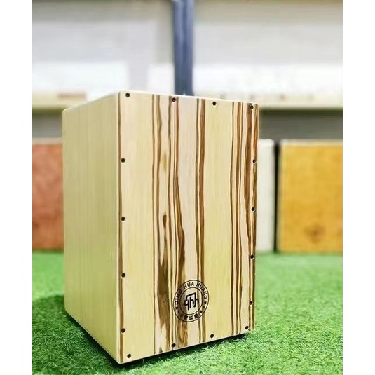 Qing Hua Huang Cajon trống trống trống nhạc Cajon trống gỗ nổi bật Cajon trống ngồi (tùy chỉnh mẫu m