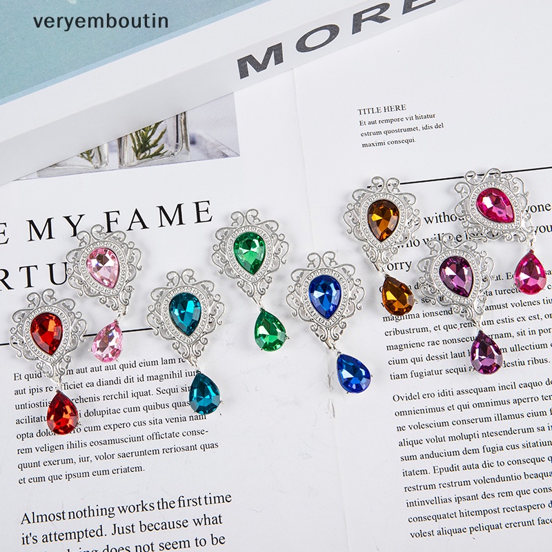 Set 5 Thẻ Đính Đá Dùng Để Trang Trí Thiệp Mời Đám Cưới DIY