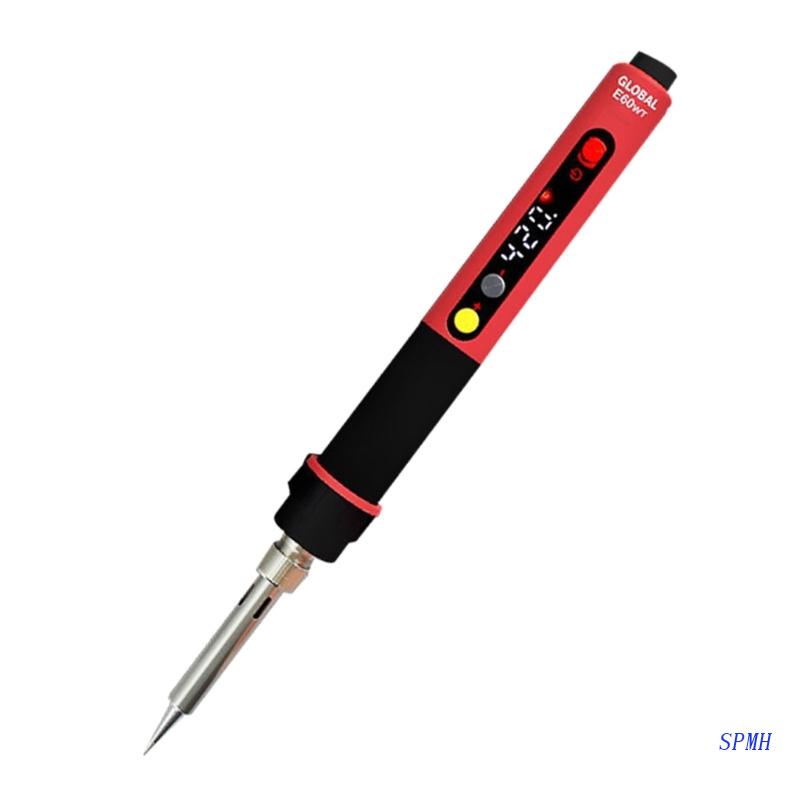 Mỏ Hàn Điện 60Wt E60WT Có Đèn LED Chuyên Nghiệp