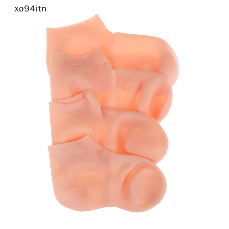 1 Đôi Vớ Silicone Dưỡng Ẩm Chống Nứt Nẻ Cho Da Chân