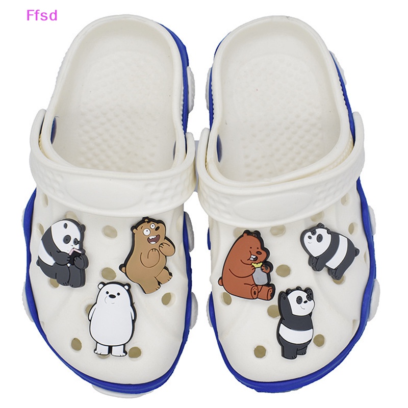 {Ffsd} Hàng Bán Chạy 10 Ghim Cài Hình Gấu Hoạt Hình Dễ Thương Trang Trí Sân Vườn Dành Cho Bạn Nữ / Trẻ Em DIY