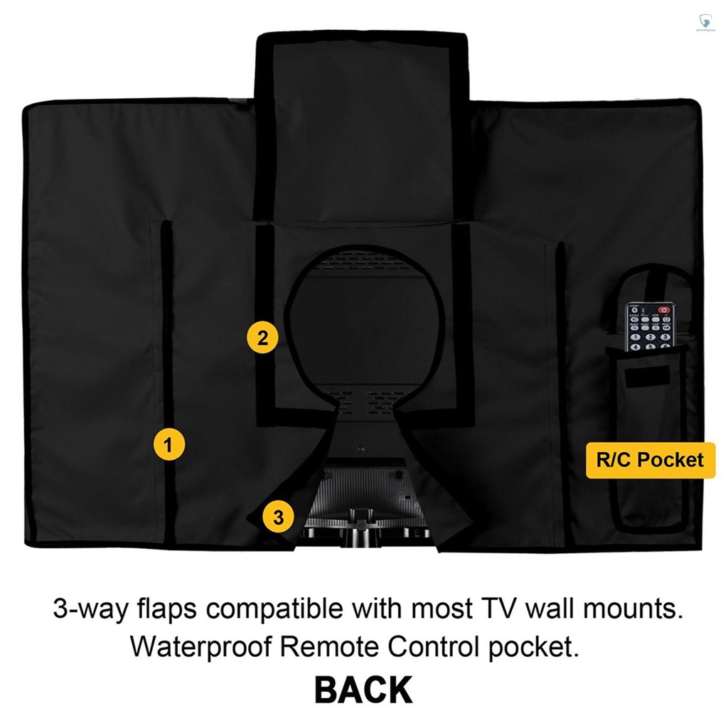 Vỏ Bọc Điều Khiển Từ Xa Chống Thấm Nước Chống Bụi Cho TV LCD Plasma (laptvn) Ngoài Trời