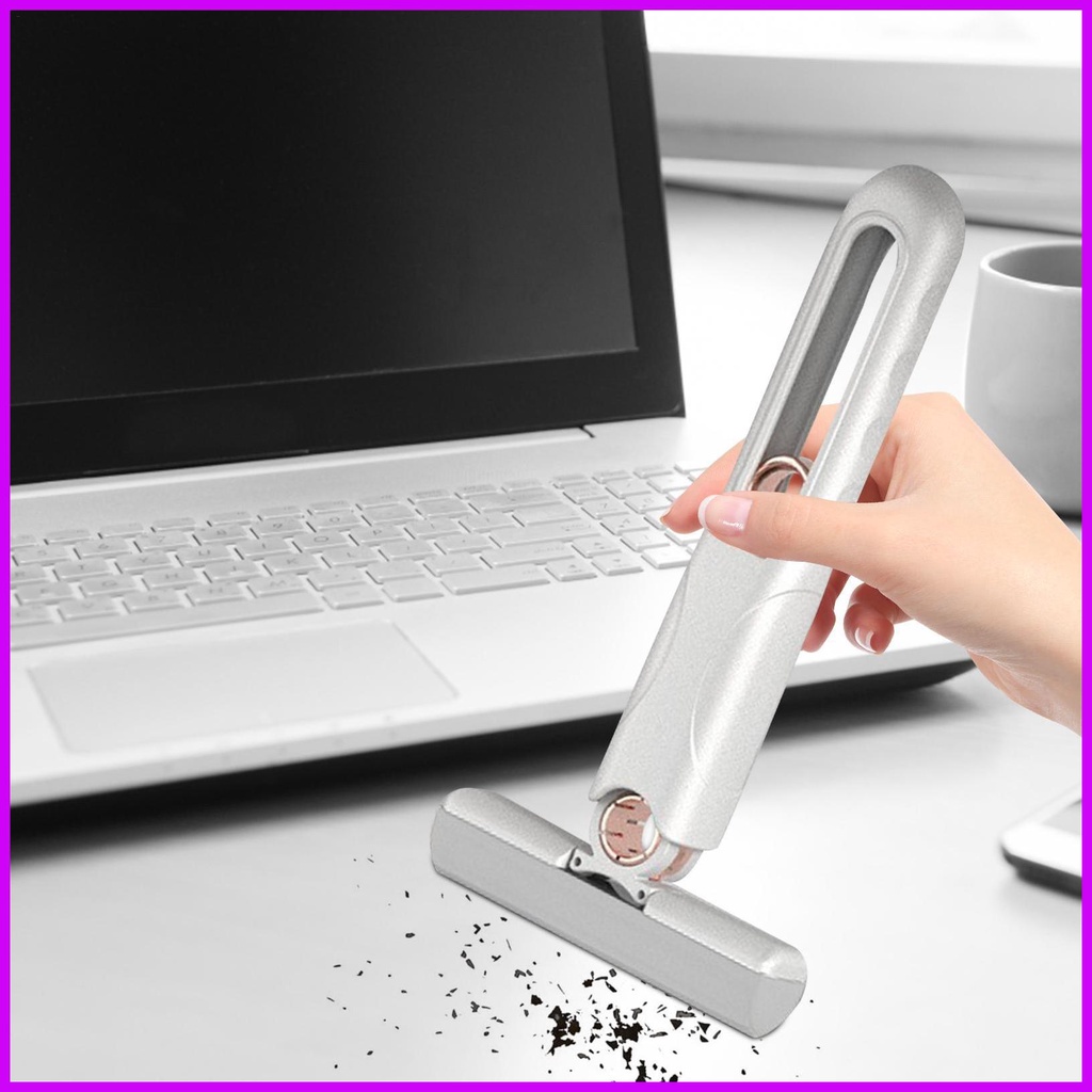 Cây Lau Nhà Mini Cầm Tay Siêu Thấm Hút Dùng Ướt Và Khô Có Thể Gập Lại Tiện Dụng