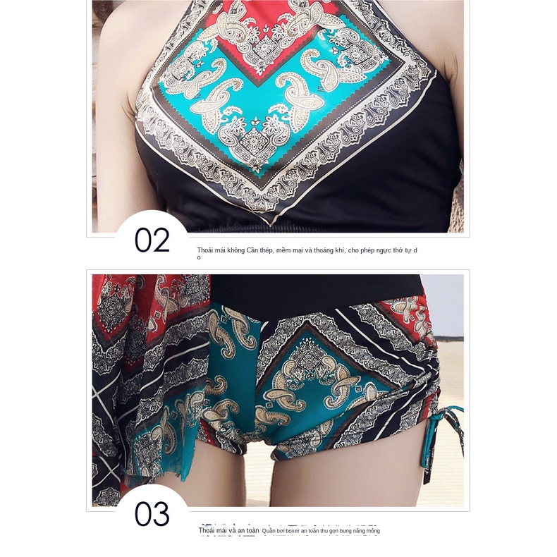 Bộ Đồ Bơi Ba Mảnh Ôm Dáng Quyến Rũ Thời Trang Cho Nữ