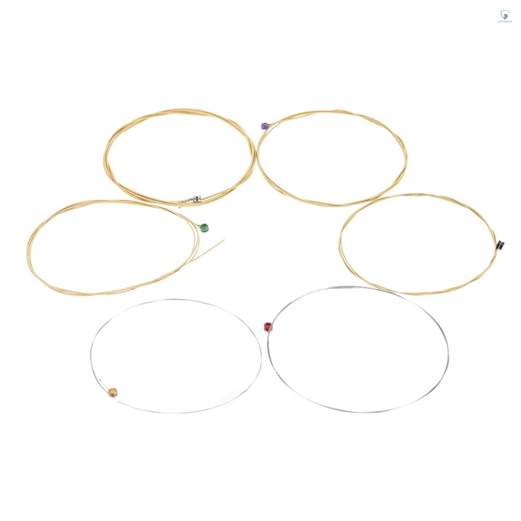 Set 6 Dây Đàn Guitar Orphee TX620 (. 010-.047) Bằng Đồng Trọng Lượng Nhẹ