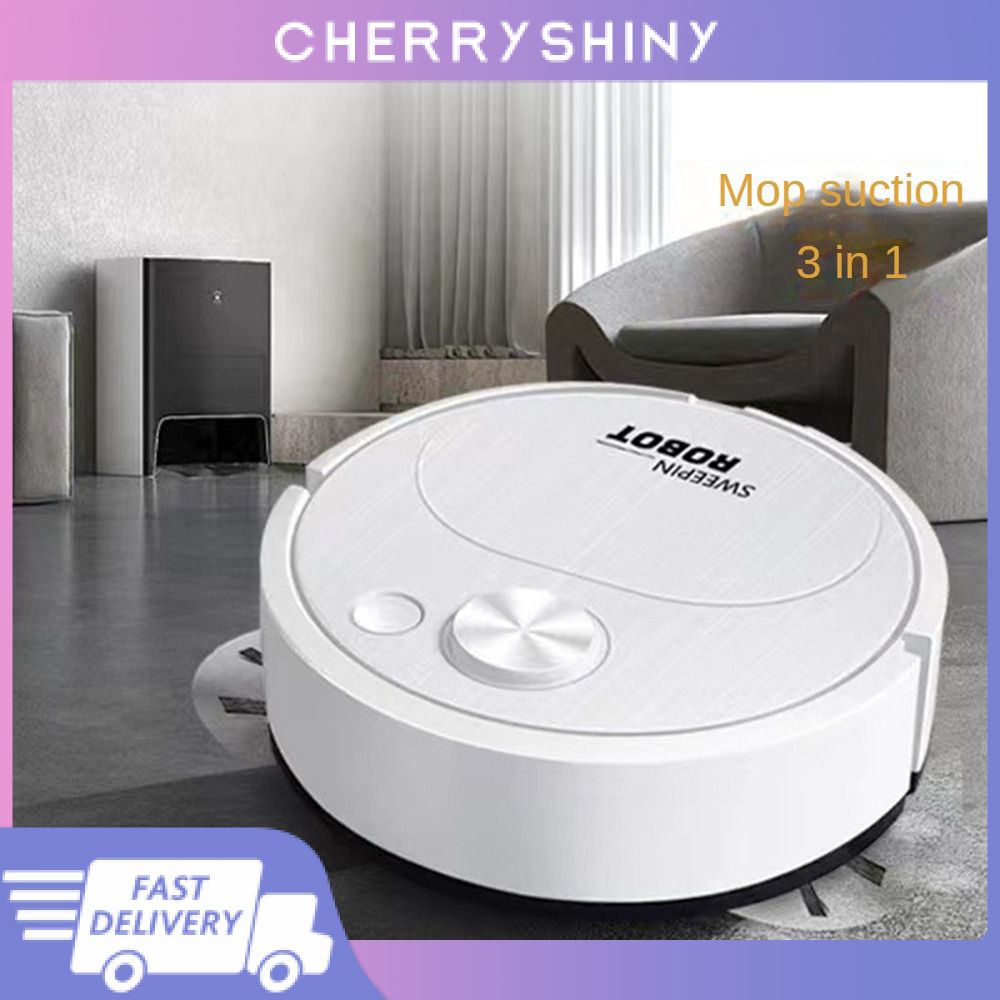 Nóng! 【Hàng Có Sẵn】máy Làm Sạch Mini Gia Dụng Tự Động Máy Hút Bụi Thông Minh Sạc Usb Robot Quét Nhà