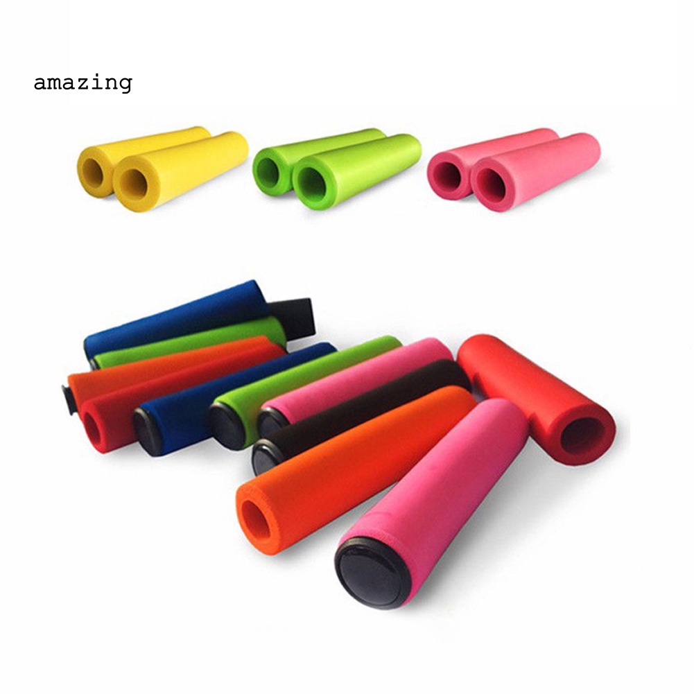 1 Cặp Vỏ Bọc Tay Lái Xe Đạp Siêu Nhẹ Chống Trượt Chống Sốc