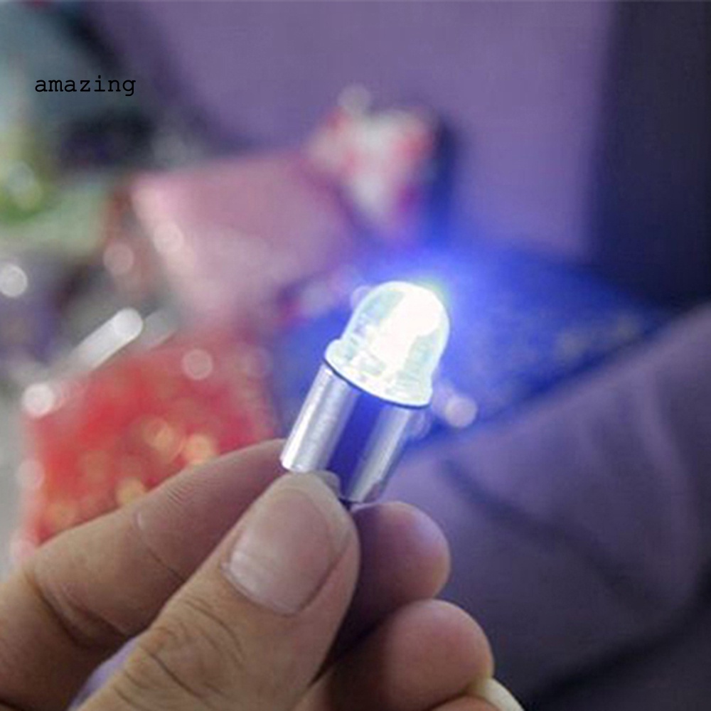 1 Cặp Van Xe Đạp / Xe Máy Có Đèn LED Màu Xanh Dương
