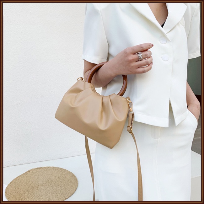 Túi Xách Da Pu Mini Hình Đám Mây Xinh Xắn Cho Nữ