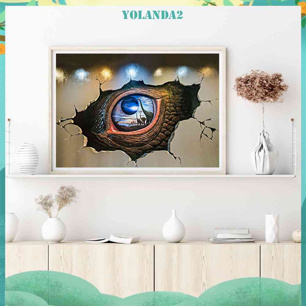 Tranh Đính Đá Kim Cương Toàn Bộ 5D DIY Hình Vẽ Nghệ Thuật Trang Trí Nhà Cửa