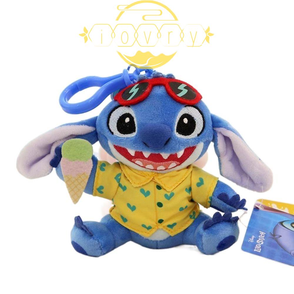 Móc Khóa Nhỏ Hình Stitch Nhồi Bông Trang Trí Ba Lô / Túi Xách / Ba Lô Cho Bé