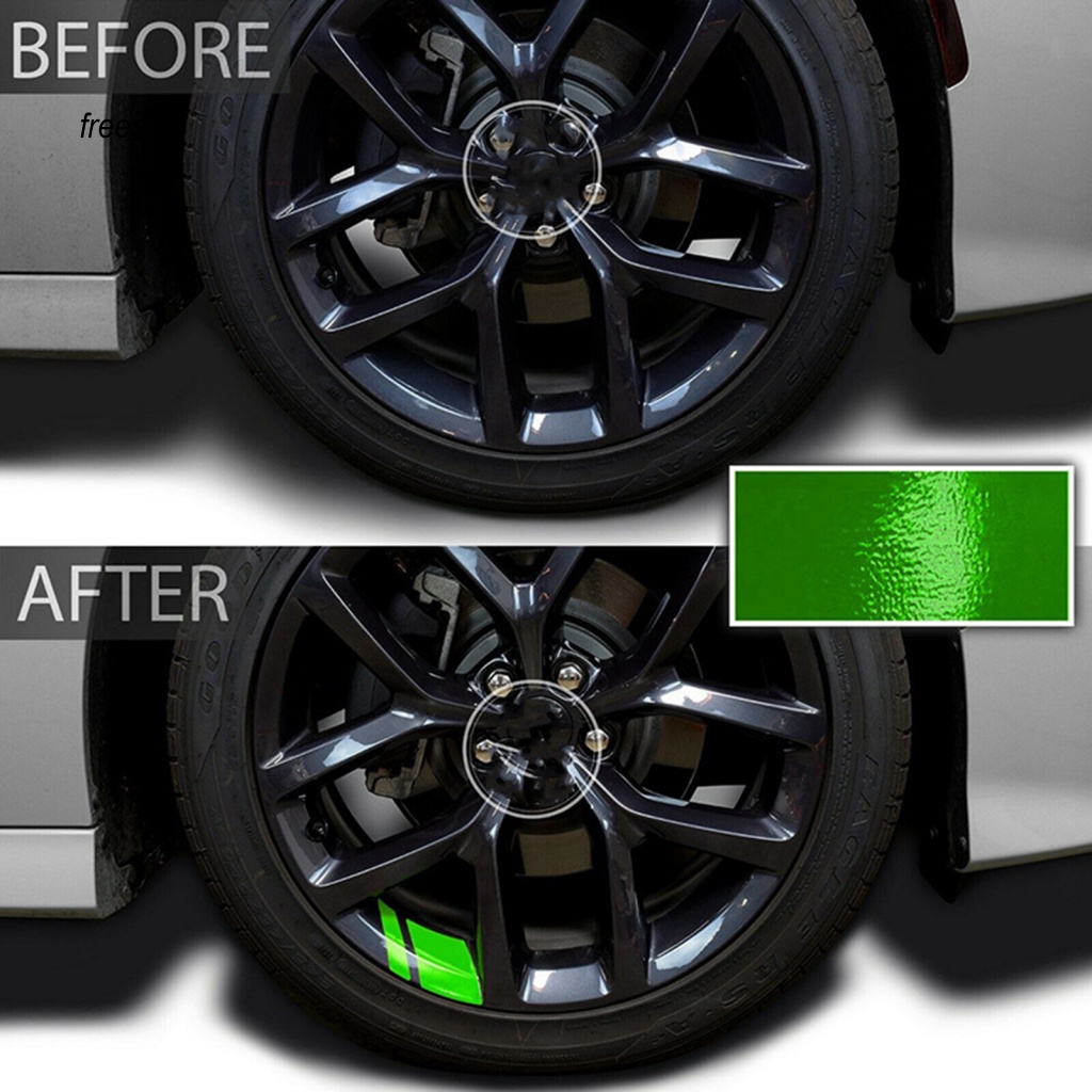 Bộ 6 Đề Can Phản Quang Tinh Xảo Dán Trang Trí Trục Bánh Xe Hơi SUV