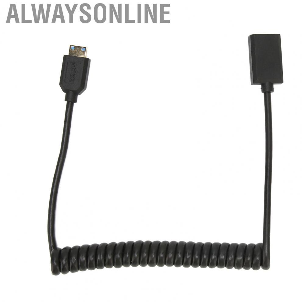 Alwaysonline HD Multimedia Interface Male to Female Cable Superfast 4K At 120Hz 48Gbps Cord for Projector new