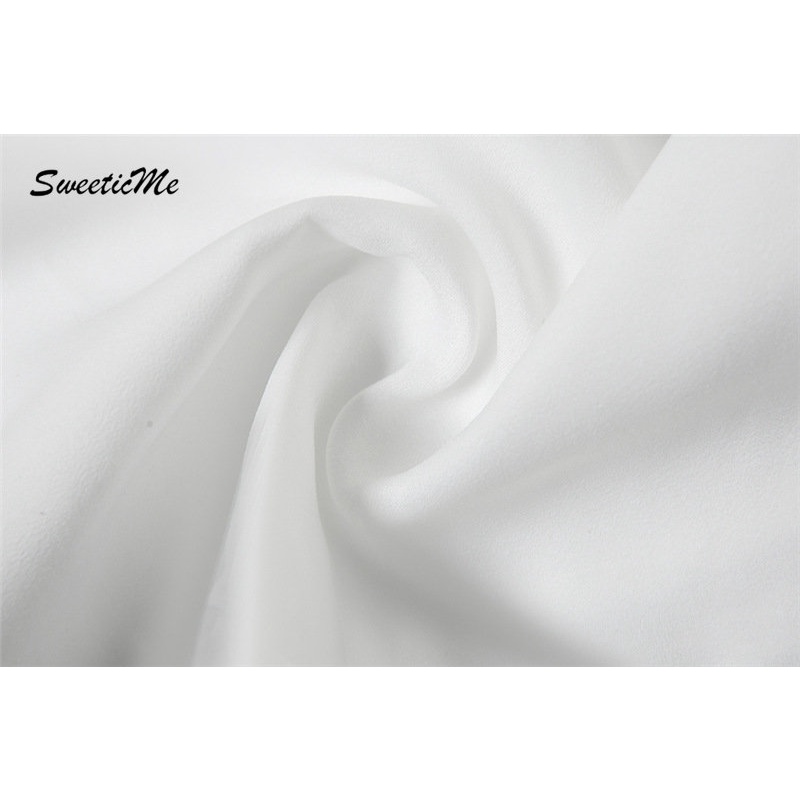 Bộ Áo Tank Top Cổ Chữ V Màu Trơn Phối Chân Váy Eo Cao Thời Trang Mới 2023 Cho Nữ