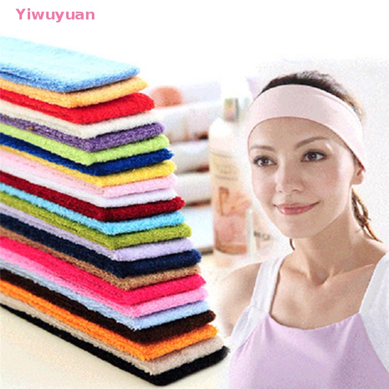 Băng Đô Thể Thao Chất Liệu Cotton Co Giãn Thời Trang Mới Cho Nữ