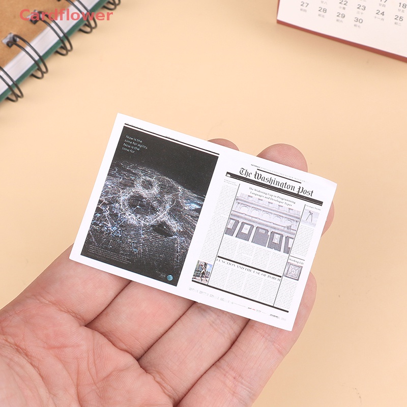 Bộ 6 Tạp Chí Trang Trí Nhà Búp Bê Mới