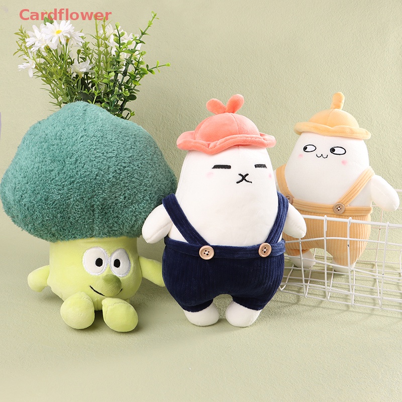 Búp Bê Nhồi Bông Hình Rau Củ Dễ Thương Mới