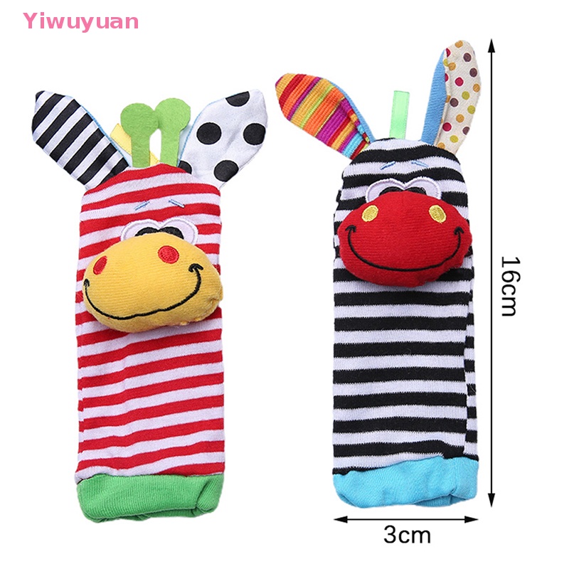 Tất Lục Lạc Hình Động Vật Cho Bé Sơ Sinh Từ 0-24 Tháng Tuổi Mới