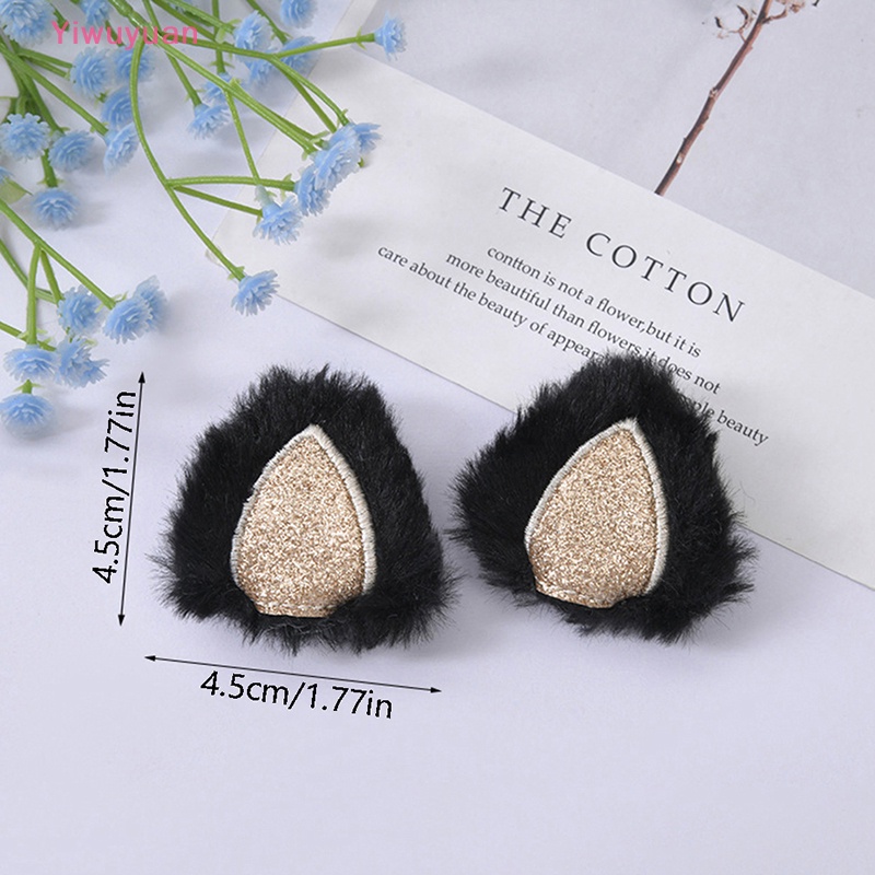 2 Băng Đô Tai Thỏ Bông Hoạt Hình Đáng Yêu Cho Bé Gái Mới