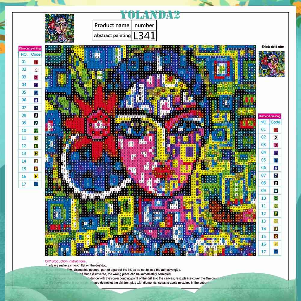 Tranh Đính Đá Kim Cương Toàn Bộ 5D DIY Hình Vẽ Người Đẹp Trừu Tượng