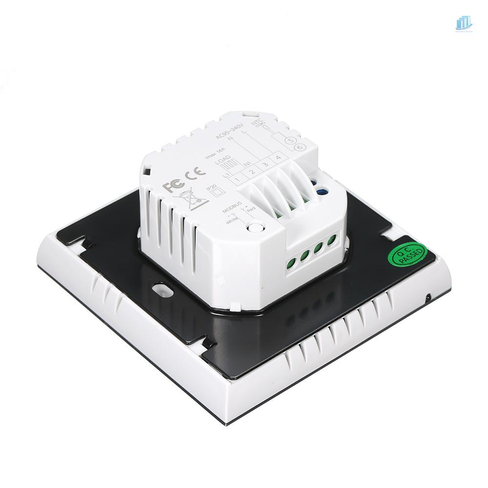 Bộ Cảm Biến Nhiệt Kỹ Thuật Số Thông Minh AC 95-240V 16A Kết Nối WiFi Tiết Kiệm Năng Lượng