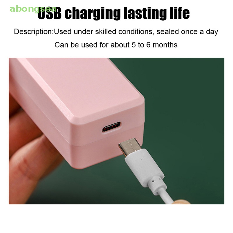 Máy Hàn Miệng Túi Nhựa Mini Có Thể Sạc Lại Bằng Cổng USB