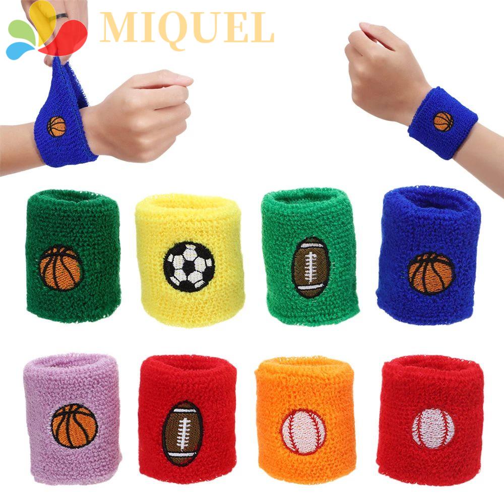 Băng Đeo Cổ Tay Thấm Hút Mồ Hôi Mềm Mại Họa Tiết Hoạt Hình Thể Thao