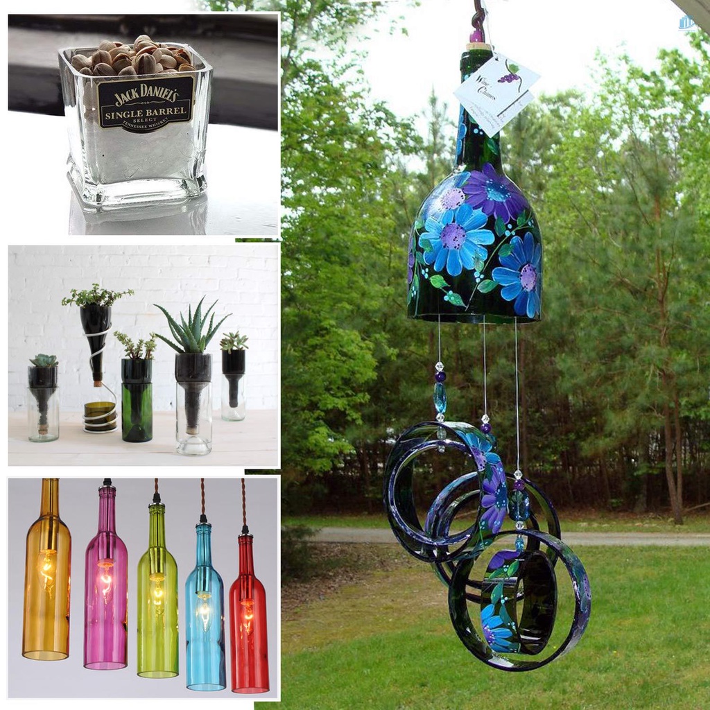 Bộ 19 Món Dụng Cụ Điêu Khắc Chai Thủy Tinh smartwatchinone Phiên Bản Nâng Cấp Vuông Và Tròn Bằng Kim Loại DIY