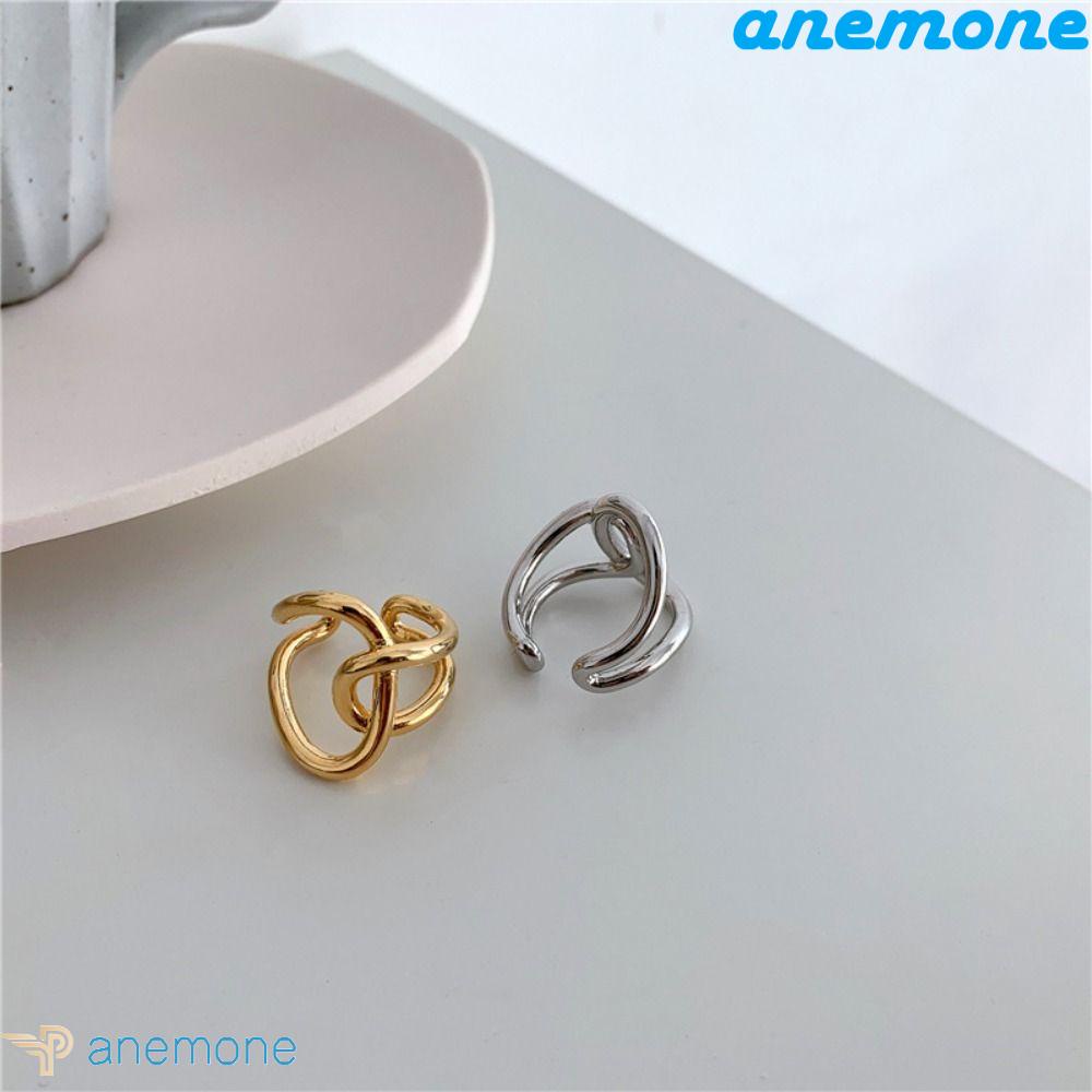 Nhẫn Thắt Nút Họa Tiết Hình Học Sang Trọng Cho Nữ