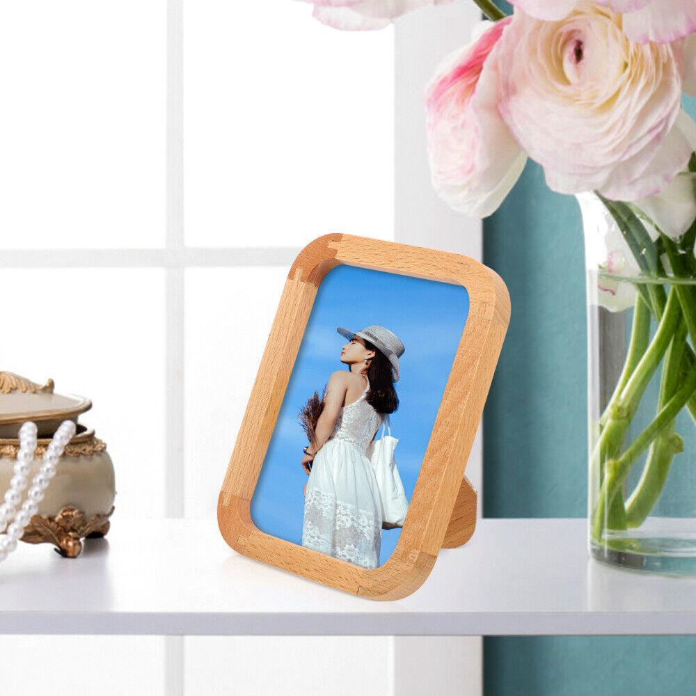 KUNHEV Khung Ảnh Bằng Kính Để Bàn Trang Trí Sinh Nhật