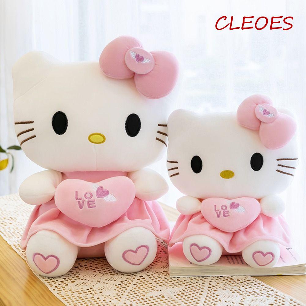Mèo Kitty Nhồi Bông Mềm Mại Dễ Thương Dùng Trang Trí