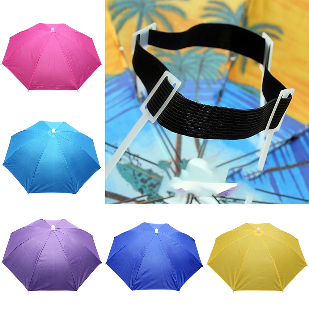 Kinostar Kinostar Mũ Nón Mũ Ô điều Chỉnh Kích Thước Mưa CAPE Ngụy Trang Di động Ngoài Trời Đi Bộ Đường Dài Không Có Gánh Nặng.